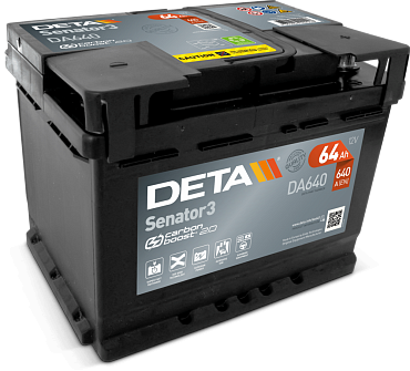 Аккумулятор Deta Senator3 DA640 (64 Ah)
